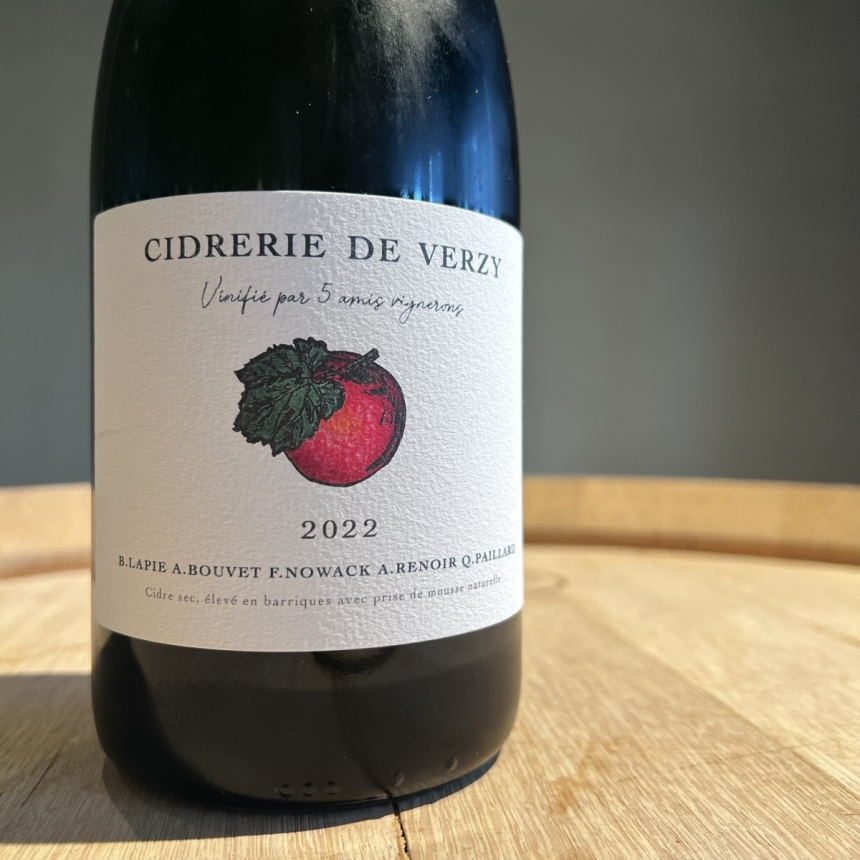シードルリー・ドゥ・ヴェルジイ シードル 2022 / Cidrerie de Verzy Cidre 20222