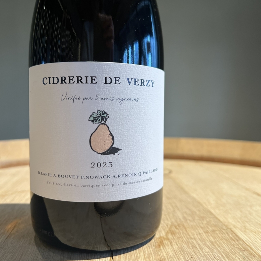 シードルリー・ドゥ・ヴェルジイ ポワレ 2023 / Cidrerie de Verzy Poiré Sec 20232