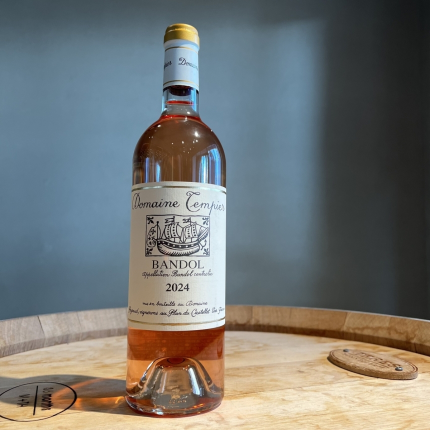 【新VT入荷】ドメーヌ・ダンピエ バンドール ロゼ 2024 / Domaine Tempier Bandol AOC, Rose 20241